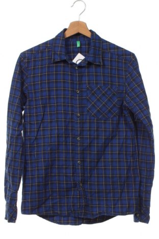 Παιδικό πουκάμισο United Colors Of Benetton, Μέγεθος 14-15y/ 168-170 εκ., Χρώμα Μπλέ, Τιμή 5,17 €