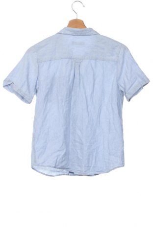 Kinderhemd Zara, Größe 11-12y/ 152-158 cm, Farbe Blau, Preis 7,00 €