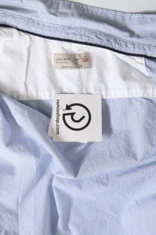 Детска риза Zara, Размер 5-6y/ 116-122 см, Цвят Син, Цена 14,00 лв.