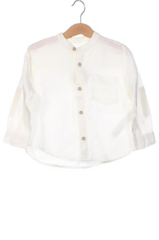 Детска риза Zara, Размер 18-24m/ 86-98 см, Цвят Екрю, Цена 7,98 лв.