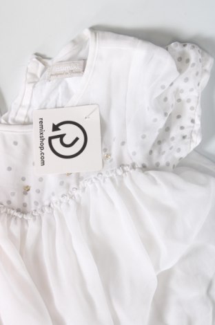 Детска рокля Catimini, Размер 2-3y/ 98-104 см, Цвят Бял, Цена 19,21 лв.