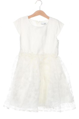 Kinderkleid Happy Girls By Eisend, Größe 5-6y/ 116-122 cm, Farbe Weiß, Preis 9,69 €