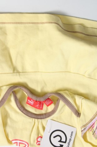 Детска рокля PUMA, Размер 6-9m/ 68-74 см, Цвят Жълт, Цена 21,00 лв.