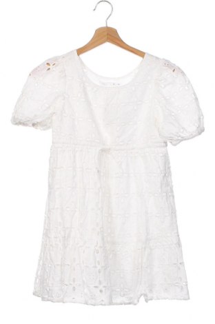 Детска рокля Zara, Размер 8-9y/ 134-140 см, Цвят Бял, Цена 21,00 лв.