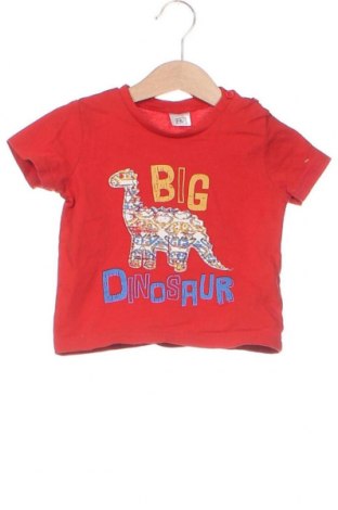 Kinder T-Shirt F&F, Größe 9-12m/ 74-80 cm, Farbe Rot, Preis 3,60 €