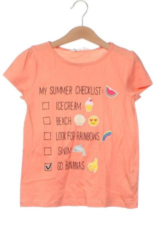 Detské tričko H&M, Veľkosť 6-7y/ 122-128 cm, Farba Oranžová, Cena  3,68 €