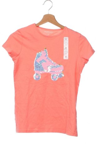 Kinder T-Shirt In Extenso, Größe 11-12y/ 152-158 cm, Farbe Orange, Preis 4,93 €