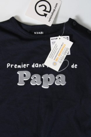 Dziecięcy T-shirt Kiabi, Rozmiar 12-18m/ 80-86 cm, Kolor Niebieski, Cena 36,10 zł