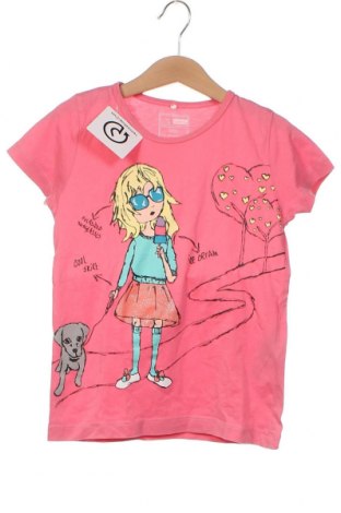 Παιδικό μπλουζάκι Name It, Μέγεθος 6-7y/ 122-128 εκ., Χρώμα Ρόζ , Τιμή 7,67 €
