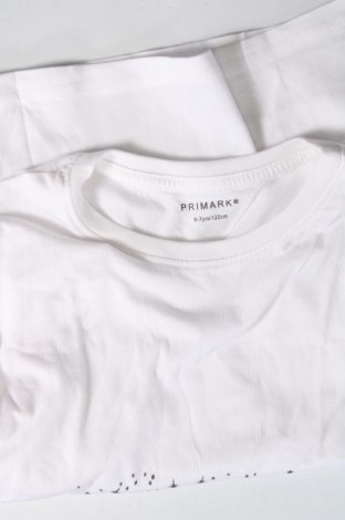 Tricou pentru copii Primark, Mărime 6-7y/ 122-128 cm, Culoare Alb, Preț 42,11 Lei