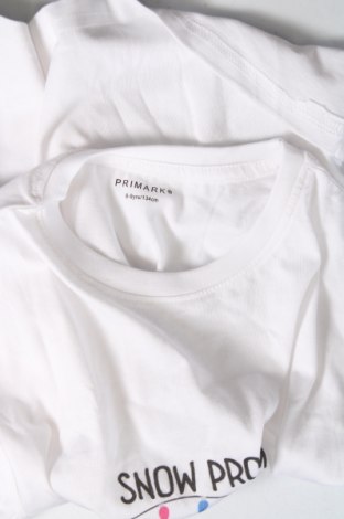 Детска тениска Primark, Размер 8-9y/ 134-140 см, Цвят Бял, Цена 11,68 лв.