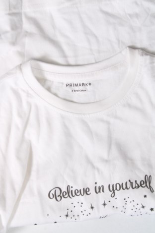 Kinder T-Shirt Primark, Größe 8-9y/ 134-140 cm, Farbe Weiß, Preis 8,25 €