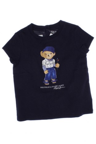 Dziecięcy T-shirt Ralph Lauren, Rozmiar 12-18m/ 80-86 cm, Kolor Niebieski, Cena 85,03 zł