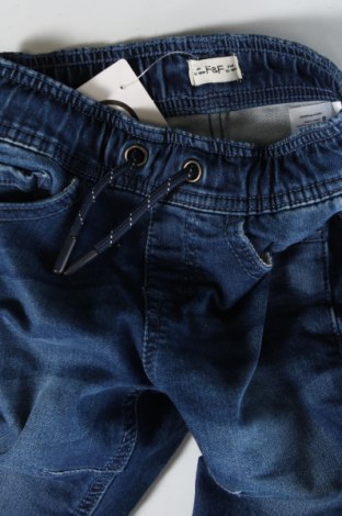 Dziecięce jeansy F&F, Rozmiar 12-18m/ 80-86 cm, Kolor Niebieski, Cena 44,58 zł