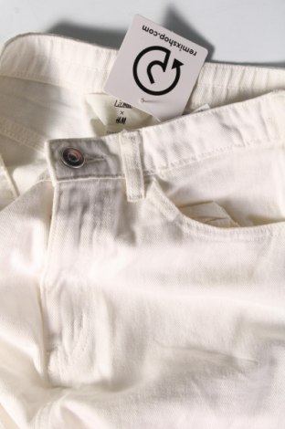 Dziecięce jeansy H&M, Rozmiar 12-13y/ 158-164 cm, Kolor Biały, Cena 73,89 zł