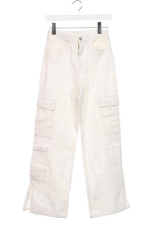 Kinderjeans H&M, Größe 12-13y/ 158-164 cm, Farbe Weiß, Preis € 9,86