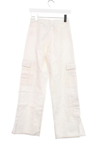 Детски дънки H&M, Размер 12-13y/ 158-164 см, Цвят Бял, Цена 18,32 лв.