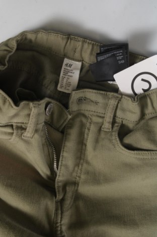 Dziecięce jeansy H&M, Rozmiar 10-11y/ 146-152 cm, Kolor Zielony, Cena 73,89 zł