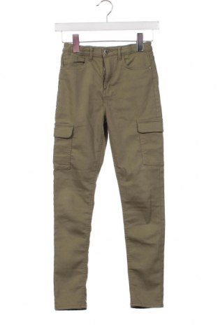Dziecięce jeansy H&M, Rozmiar 10-11y/ 146-152 cm, Kolor Zielony, Cena 44,33 zł