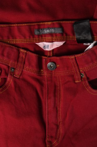 Kinderjeans H&M, Größe 14-15y/ 168-170 cm, Farbe Rot, Preis € 5,12