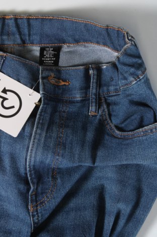 Dziecięce jeansy H&M, Rozmiar 13-14y/ 164-168 cm, Kolor Niebieski, Cena 45,81 zł