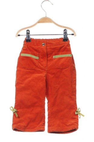 Детски джинси, Размер 12-18m/ 80-86 см, Цвят Оранжев, Цена 12,07 лв.