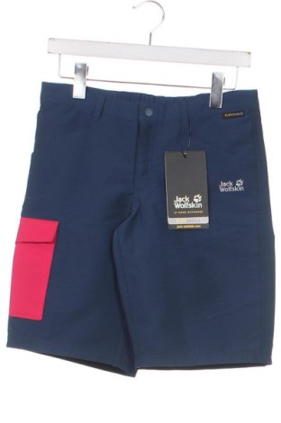 Детски къс панталон Jack Wolfskin, Размер 13-14y/ 164-168 см, Цвят Син, Цена 47,40 лв.