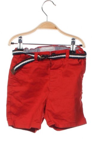 Παιδικό κοντό παντελόνι LC Waikiki, Μέγεθος 18-24m/ 86-98 εκ., Χρώμα Κόκκινο, Τιμή 4,30 €