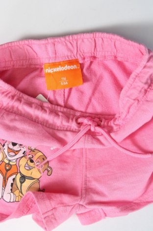 Детски къс панталон Nickelodeon, Размер 5-6y/ 116-122 см, Цвят Розов, Цена 14,00 лв.