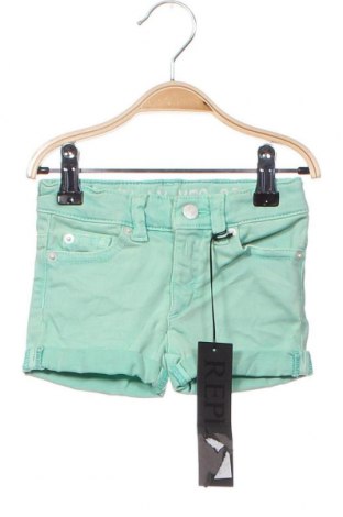 Dětské krátké kalhoty  Replay, Velikost 3-6m/ 62-68 cm, Barva Zelená, Cena  194,00 Kč
