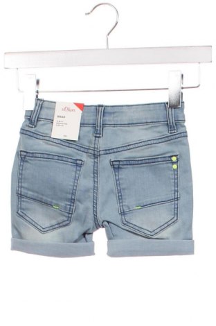 Παιδικό κοντό παντελόνι S.Oliver, Μέγεθος 2-3y/ 98-104 εκ., Χρώμα Μπλέ, Τιμή 26,29 €