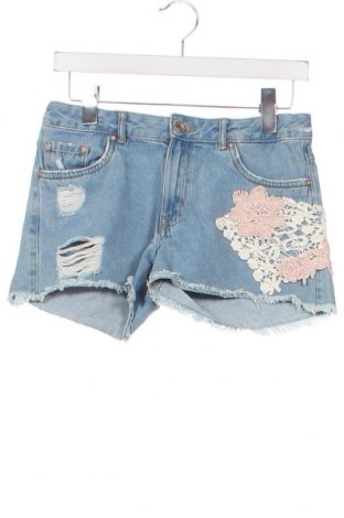 Pantaloni scurți pentru copii Zara, Mărime 13-14y/ 164-168 cm, Culoare Albastru, Preț 17,95 Lei