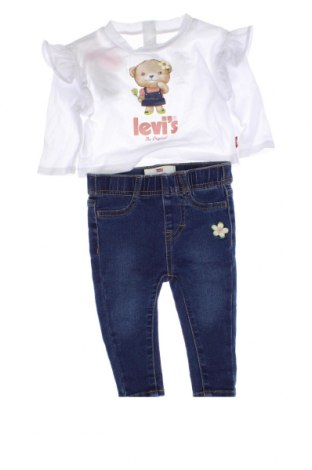 Детски комплект Levi's, Размер 3-6m/ 62-68 см, Цвят Многоцветен, Цена 109,00 лв.
