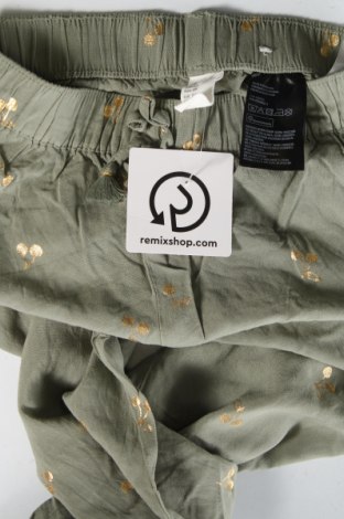 Детски панталон H&M, Размер 8-9y/ 134-140 см, Цвят Зелен, Цена 21,00 лв.
