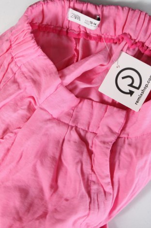 Детски панталон Zara, Размер 13-14y/ 164-168 см, Цвят Розов, Цена 14,11 лв.