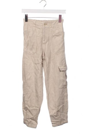 Детски панталон Zara, Размер 13-14y/ 164-168 см, Цвят Бежов, Цена 7,00 лв.
