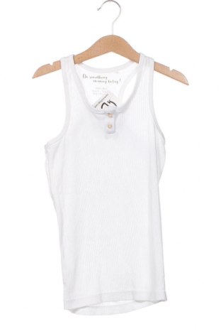 Μπλουζάκι αμάνικο παιδικό Zara, Μέγεθος 7-8y/ 128-134 εκ., Χρώμα Λευκό, Τιμή 3,43 €