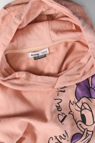 Kinder Sweatshirts Sinsay, Größe 5-6y/ 116-122 cm, Farbe Rosa, Preis € 11,25