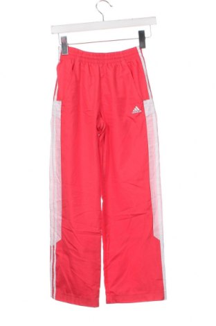 Детско спортно долнище Adidas, Размер 9-10y/ 140-146 см, Цвят Розов, Цена 39,00 лв.