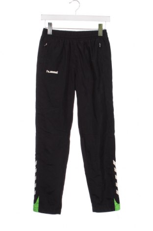 Pantaloni de trening, pentru copii Hummel, Mărime 13-14y/ 164-168 cm, Culoare Negru, Preț 46,06 Lei
