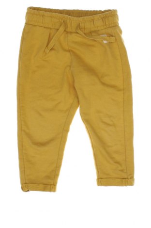 Pantaloni de trening, pentru copii Mango, Mărime 12-18m/ 80-86 cm, Culoare Galben, Preț 53,61 Lei