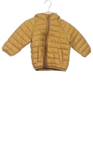 Детско яке Zara, Размер 9-12m/ 74-80 см, Цвят Жълт, Цена 15,75 лв.