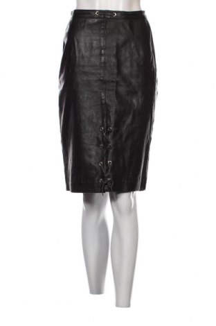Δερμάτινη φούστα, Μέγεθος S, Χρώμα Μαύρο, Τιμή 16,62 €