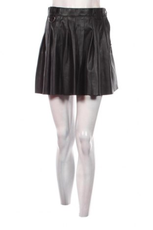 Δερμάτινη φούστα Bershka, Μέγεθος M, Χρώμα Μαύρο, Τιμή 6,00 €