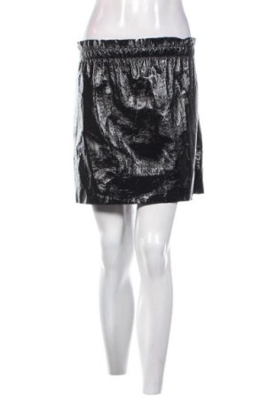 Кожена пола Zara Knitwear, Размер S, Цвят Черен, Цена 26,75 лв.