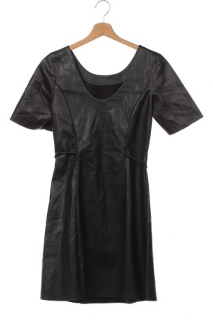 Кожена рокля Mango, Размер XS, Цвят Черен, Цена 19,94 лв.