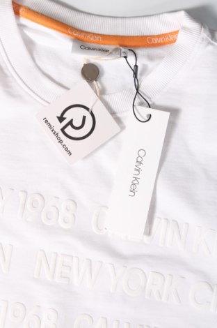 Ανδρική μπλούζα Calvin Klein, Μέγεθος XL, Χρώμα Λευκό, Τιμή 46,02 €