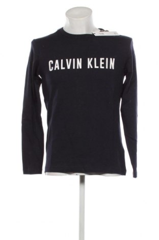 Męska bluzka Calvin Klein, Rozmiar S, Kolor Niebieski, Cena 330,52 zł