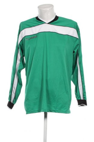 Мъжка блуза Hummel, Размер L, Цвят Зелен, Цена 22,80 лв.