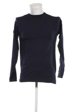 Мъжка блуза James & Nicholson, Размер M, Цвят Син, Цена 11,40 лв.